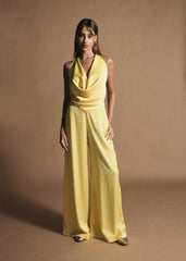 Yellow Main Drama Blouse