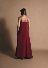 Burgundy Miss Late Set