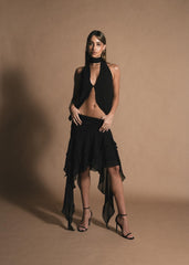Black Carlota Blouse
