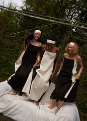 Black/Sand Hamaca Dress