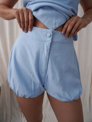 Paulina Light Blue Shorts