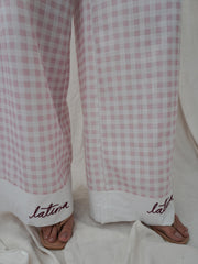 Gaviota Pink Checkered Set