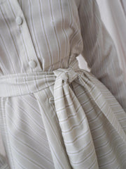 Trevi Green Striped Dress