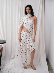 Thalia Sand Skirt