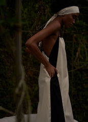 Sand/Black Hamaca Dress