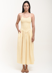 Yellow Cafetal Dress