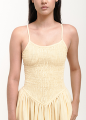 Yellow Cafetal Dress