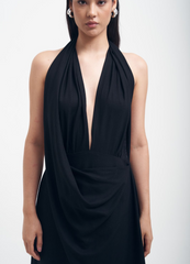 Black Maxi Torbellino Dress