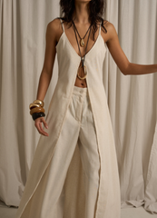 Miss Late Sand Tunic