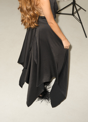 Main Drama Black Skirt