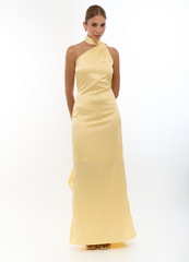Maid of Honor Yellow Dress