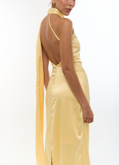 Maid of Honor Yellow Dress