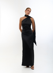 Maid of Honor Black Dress