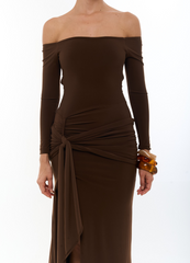 La Habana Brown Dress