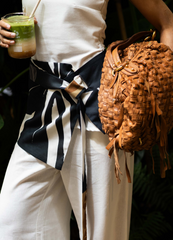 Capuchino Coffe Print Overpiece