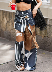 Wide-Leg Pants To Go + Cappuccino Overpiece