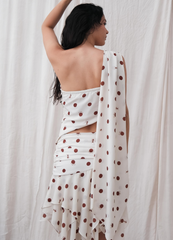 Thalia Sand Blouse