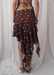Thalia Brown Skirt
